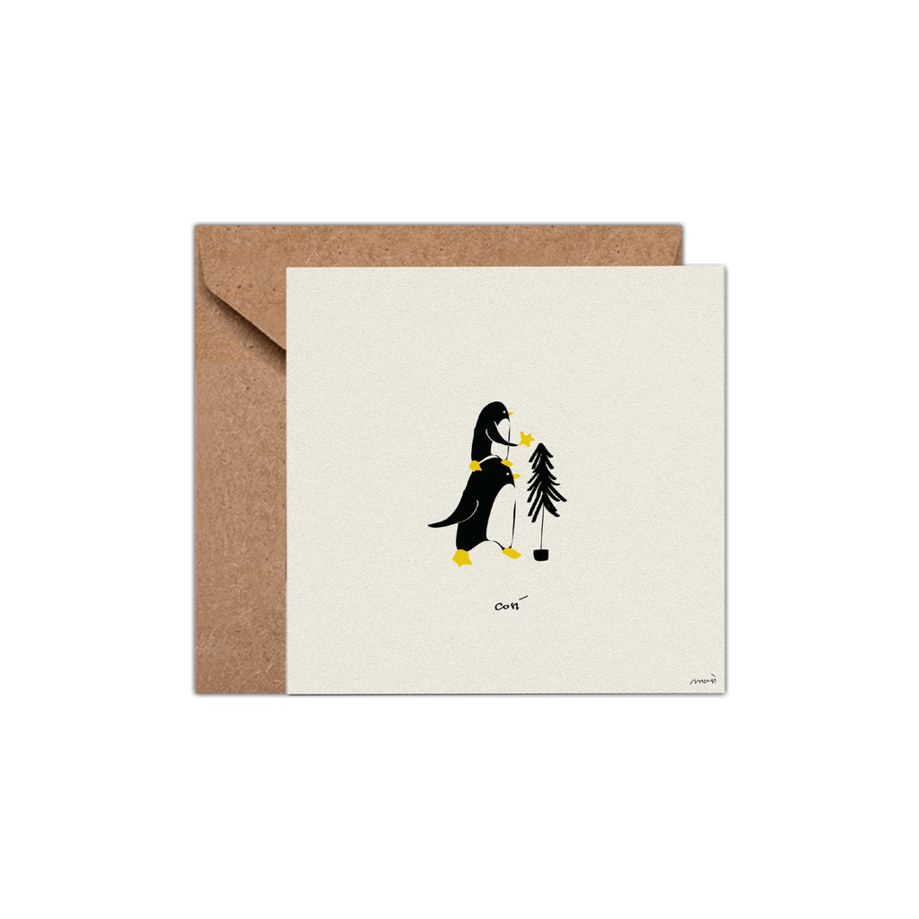 CHRISTMAS CARD - PENGUIN