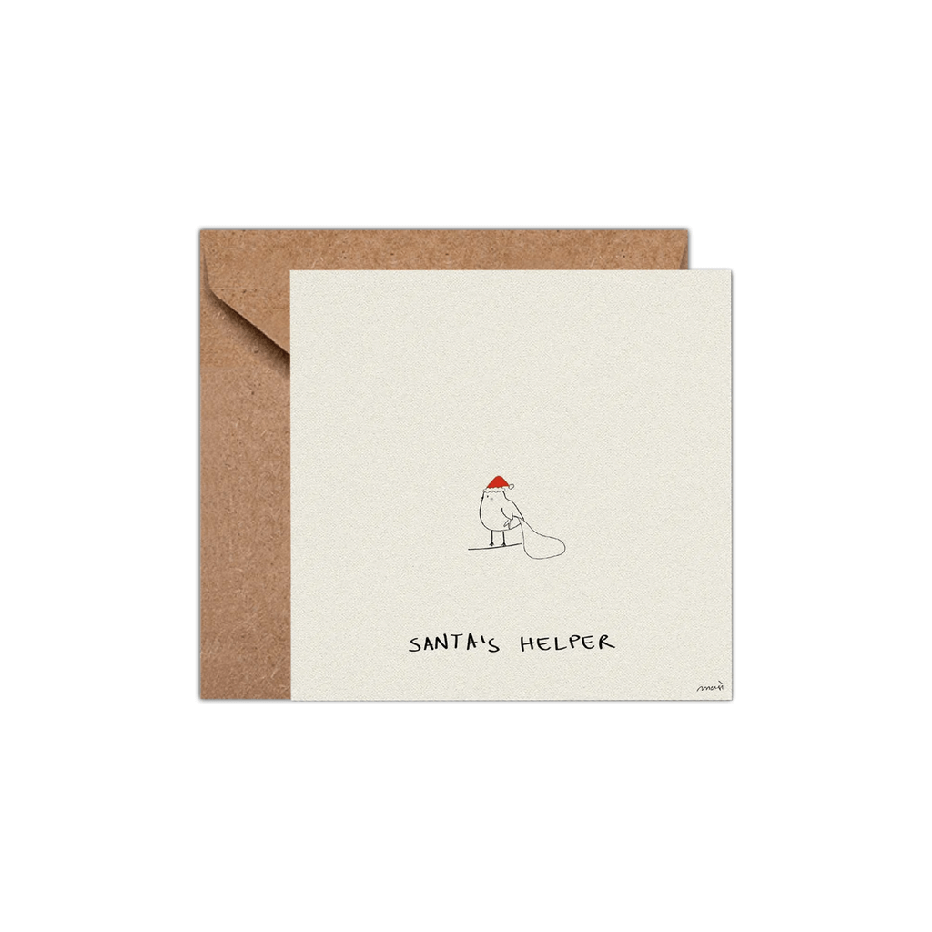 CHRISTMAS CARD - SANTA’S HELPER