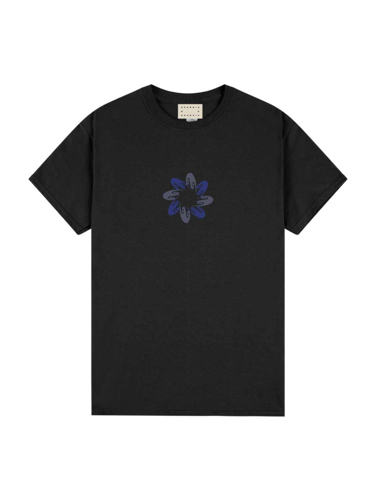 GEORGIA DE GRAECIA BLACK IRIS T-SHIRT