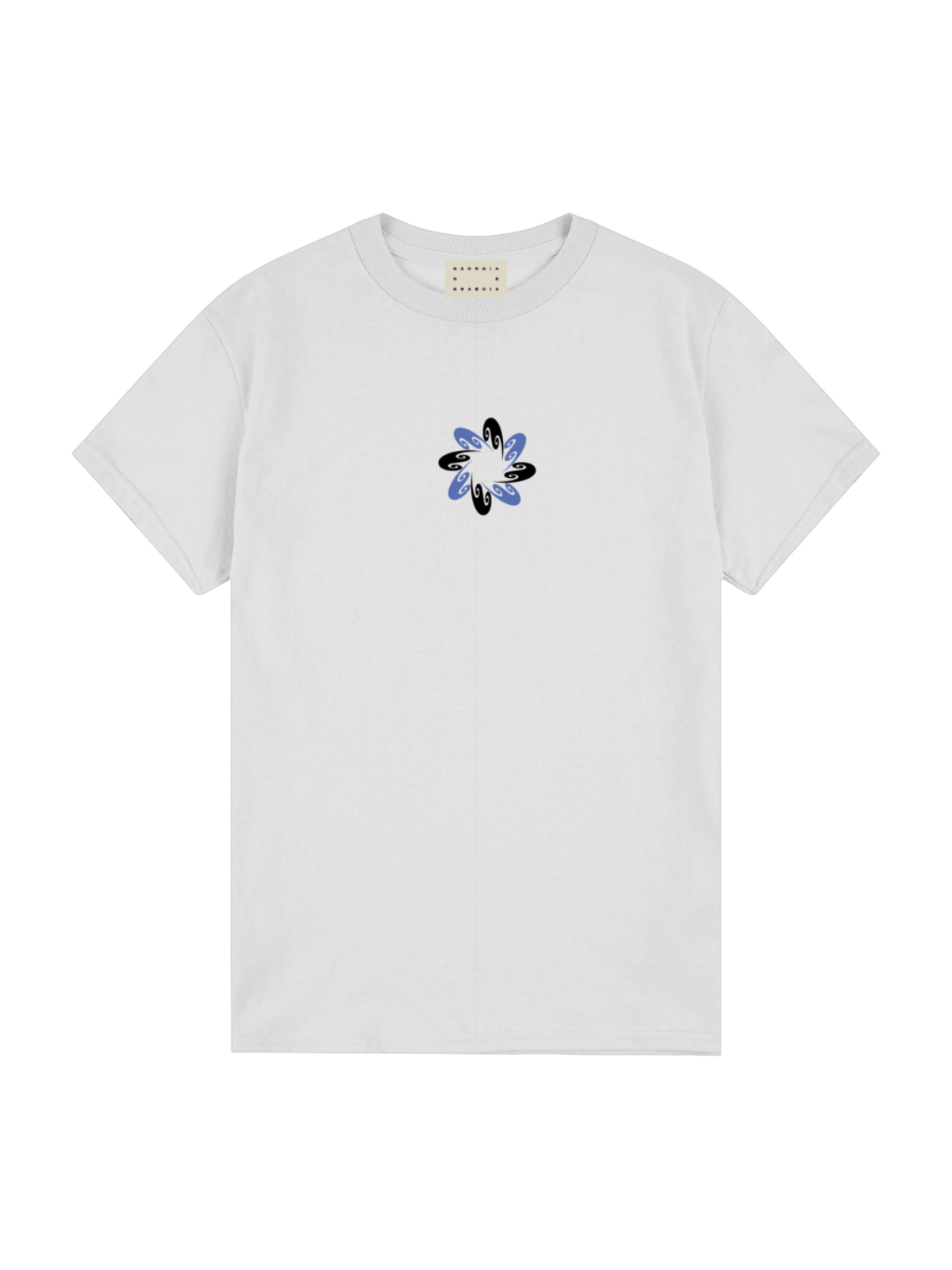GEORGIA DE GRAECIA WHITE LOTUS T-SHIRT