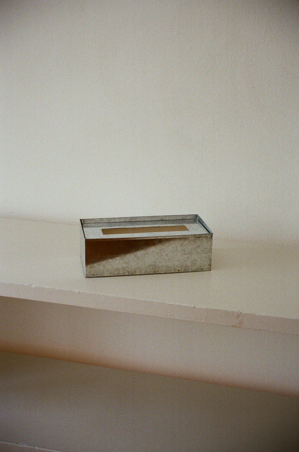 Galvanised Tissue Box