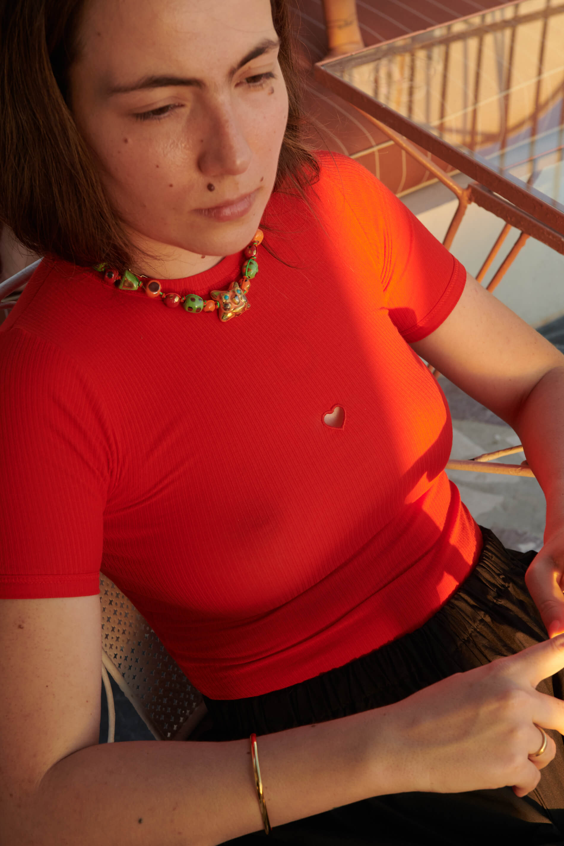 BASERANGE HEART TEE SHIRT