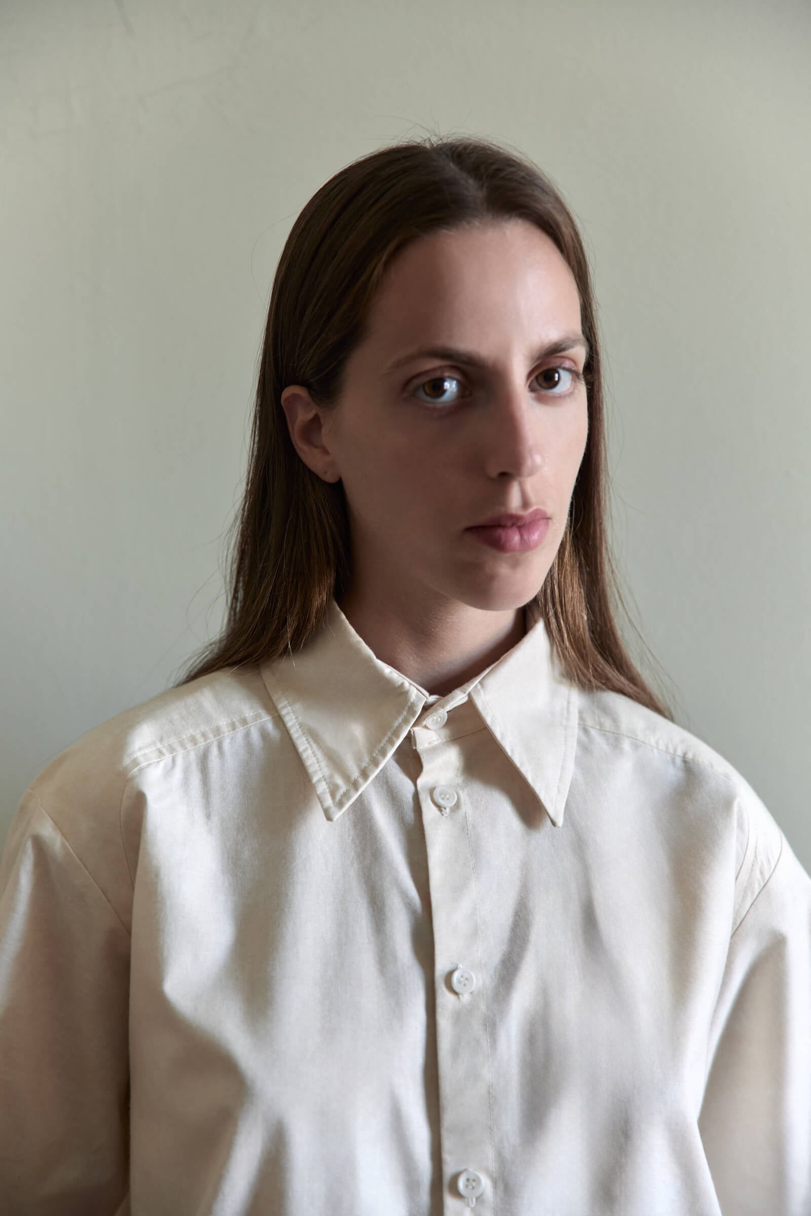 MAGGINA SUBTLE SHIRT BEIGE