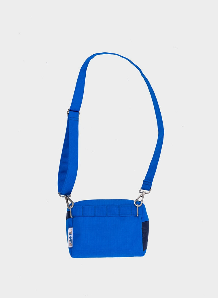 SUSAN BIJL THE NEW BUM BAG BLUE & NAVY SMALL