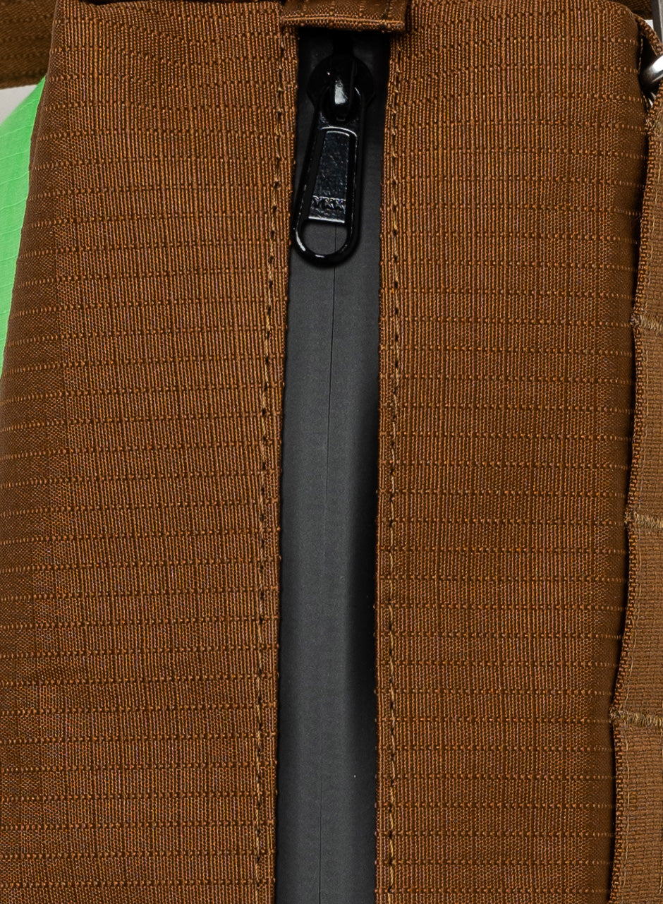 SUSAN BIJL THE NEW BUM BAG HAZEL & GREENSCREEN MEDIUM