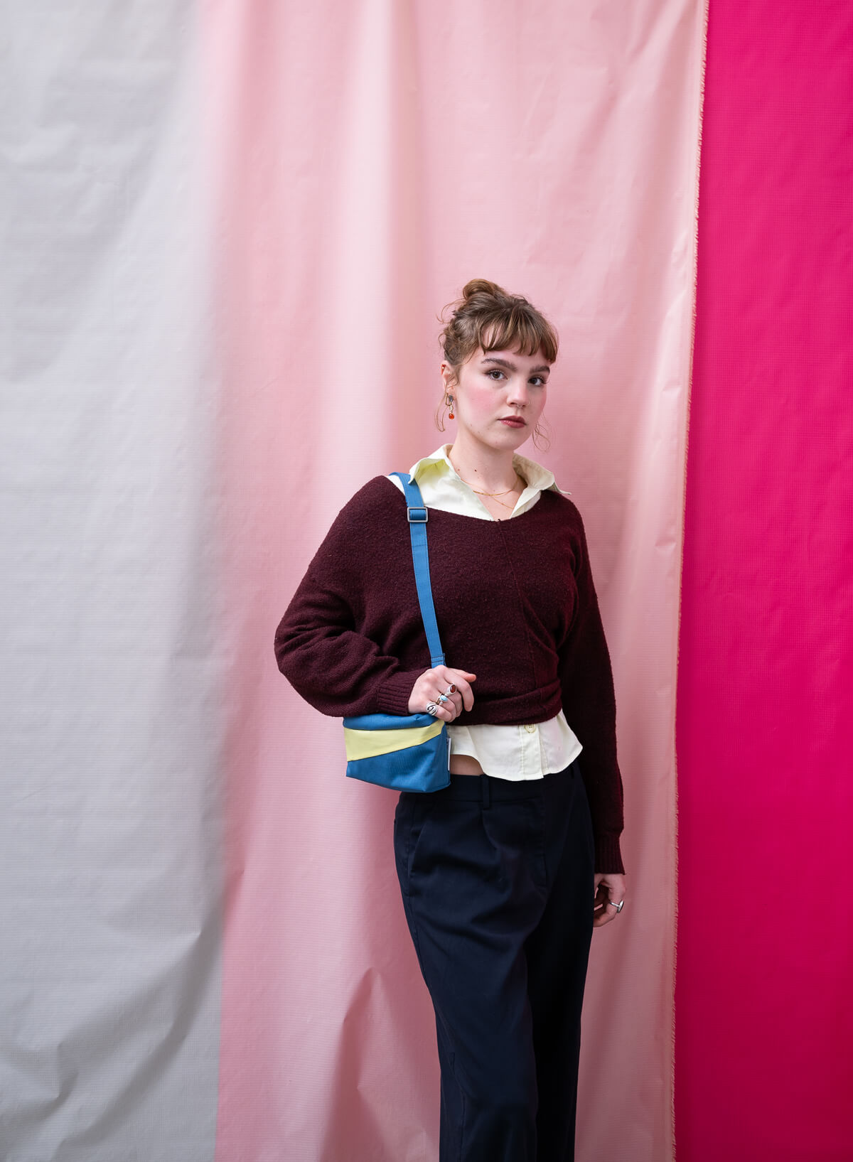 SUSAN BIJL THE NEW BUM BAG WAVE & GREENSCREEN SMALL