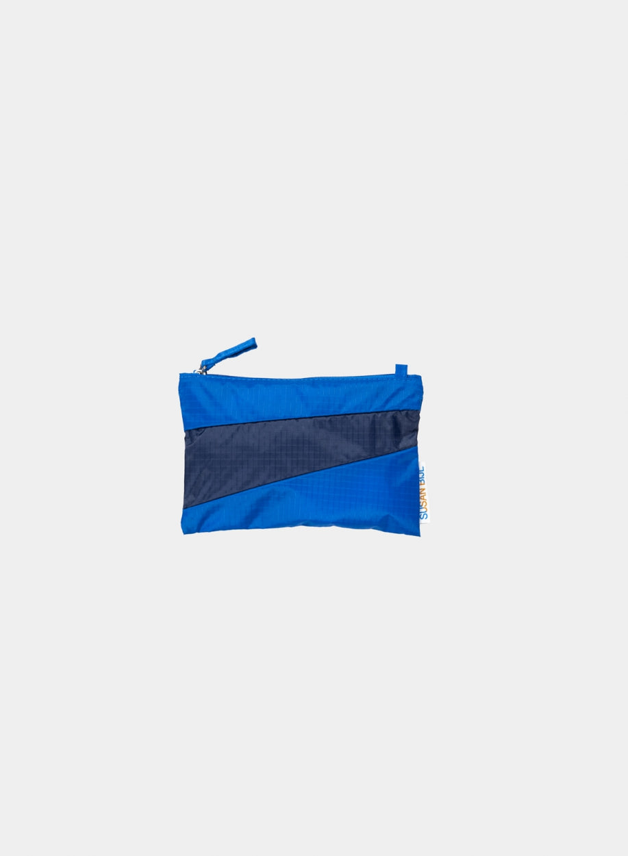 SUSAN BIJL THE NEW POUCH BLUE & NAVY SMALL