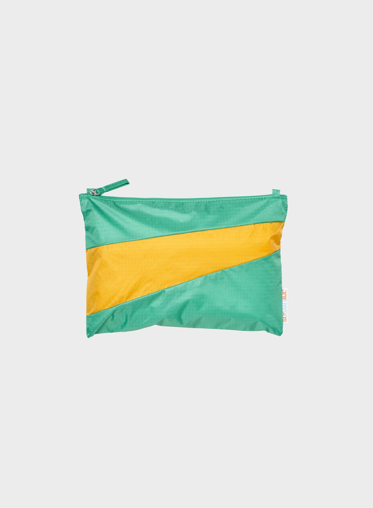 SUSAN BIJL THE NEW POUCH HOLY GREEN & CALENDULA MEDIUM