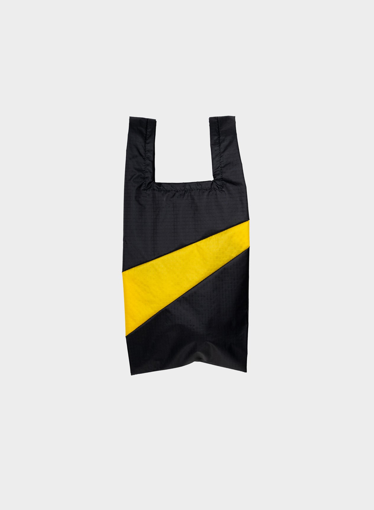 SUSAN BIJL THE NEW SHOPPING BLACK & SUNFLOWER SMALL