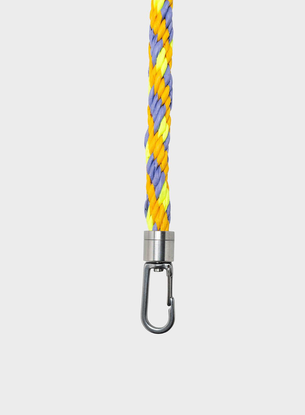 SUSAN BIJL THE NEW KUMIHIMO STRAP SUNFLOWER & FLUO YELLOW & TREBLE LARGE