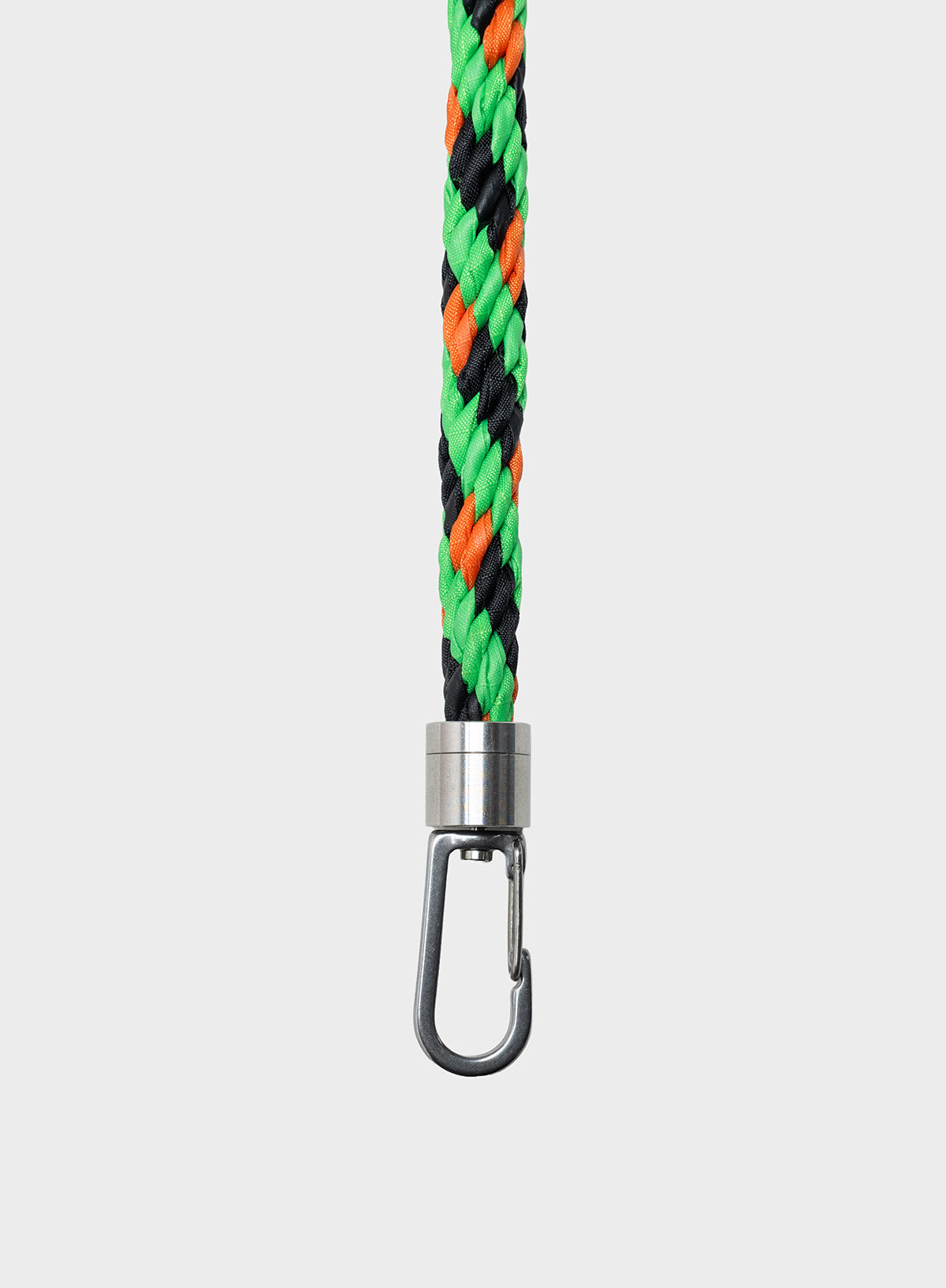 SUSAN BIJL THE NEW KUMIHIMO STRAP WENA & ORANGE & BLACK SMALL