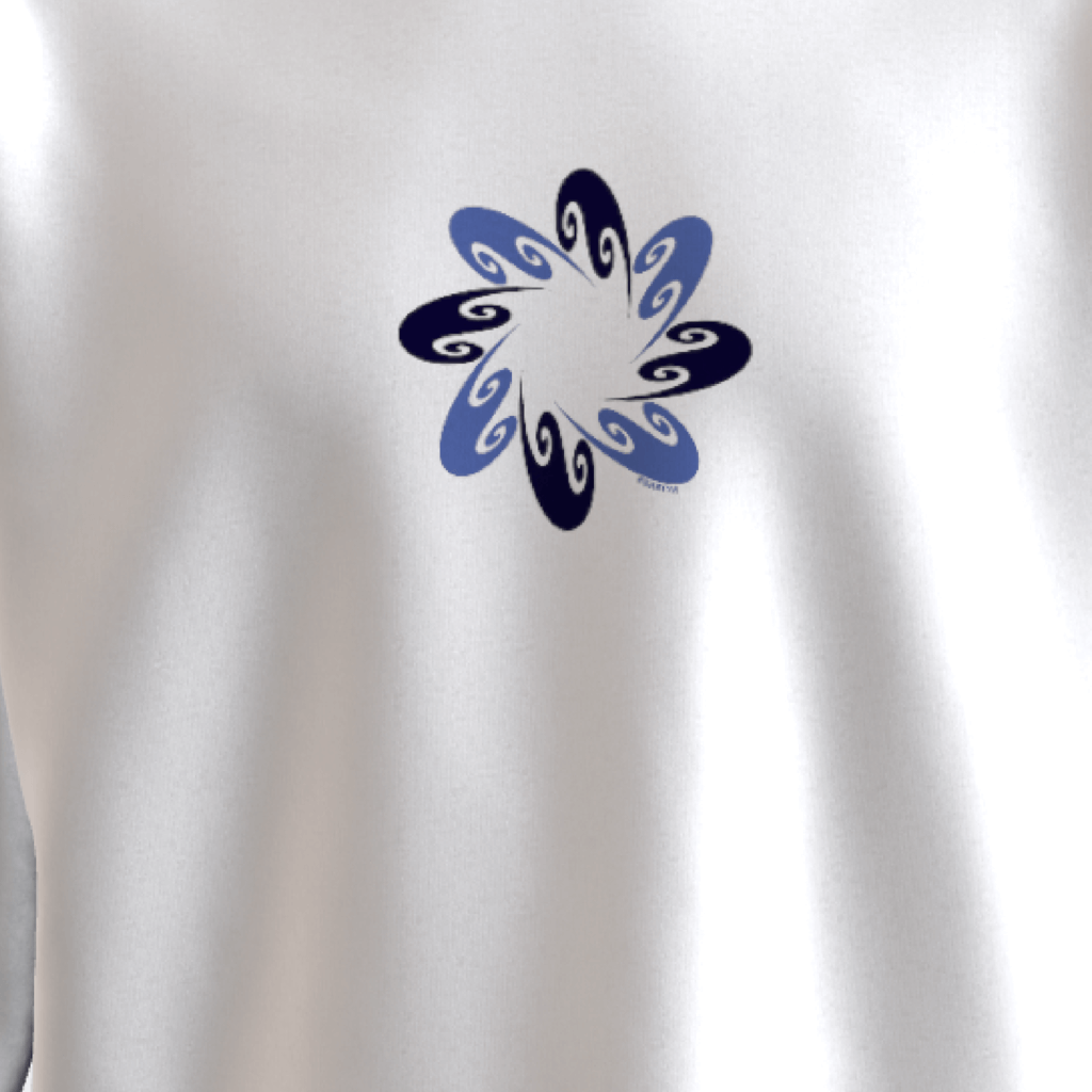 GEORGIA DE GRAECIA WHITE LOTUS T-SHIRT