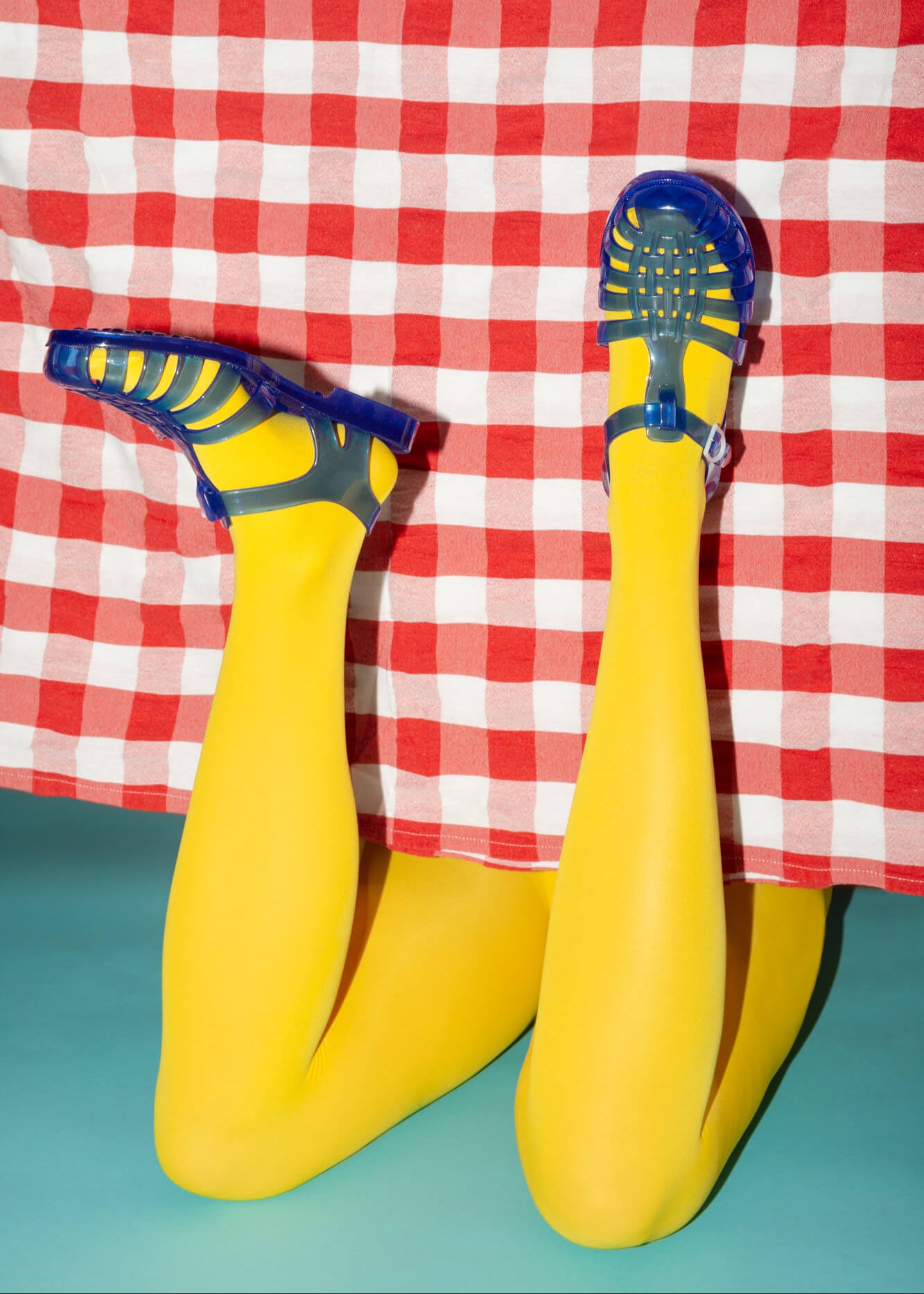 JELLY SANDAL COBALT